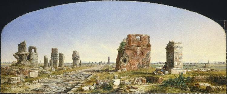 Conrad Wise Chapman Appian Way oil painting image